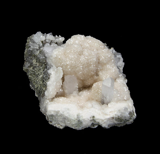 Dolomite with Quartz 
(Fe and Mn bearing) (near Kutnohorite)