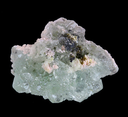 Fluorite with Rhodochrosite