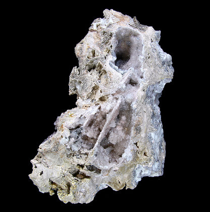 Quartz with several associated minerals