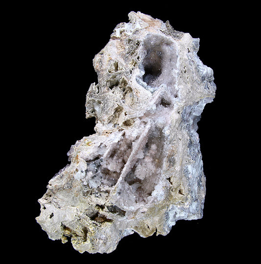 Quartz with several associated minerals