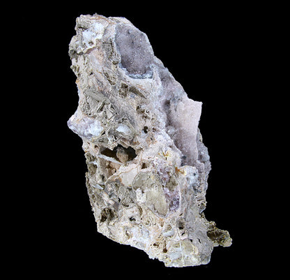 Quartz with several associated minerals