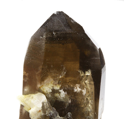 Quartz (var: Smoky) 
(doubly terminated)