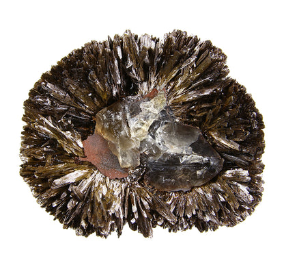 Goethite with Quartz (var: Smoky)