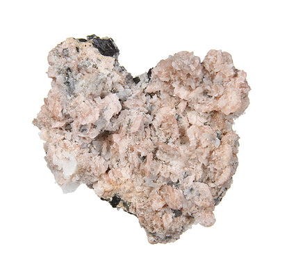 Rhodochrosite with Quartz on Sphalerite