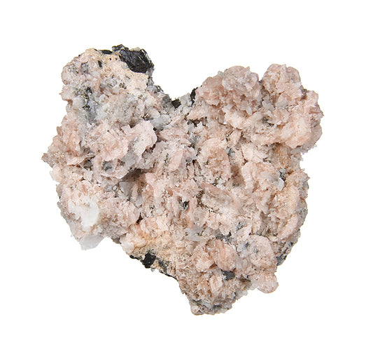 Rhodochrosite with Quartz on Sphalerite