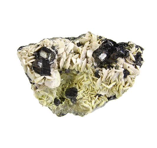 Sphalerite on Siderite