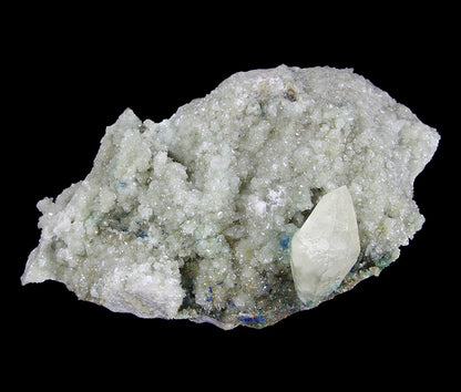 Calcite with Malachite and Azurite