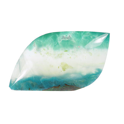 Gem Silica 
(Quartz / Chalcedony with Chrysocolla inclusions)