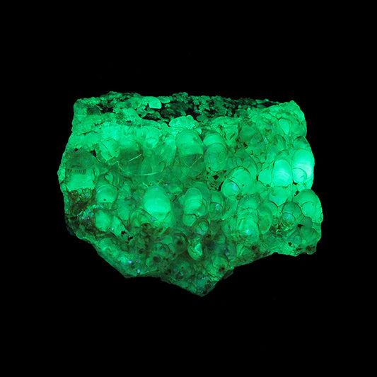Opal 
(var: Opal-AN) / (var: Hyalite Opal) 
(“Blood Vessel Opal”)