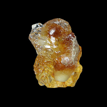 Opal 
(var: Opal-AN) / (var: Hyalite Opal) 
(“Blood Vessel Opal”)