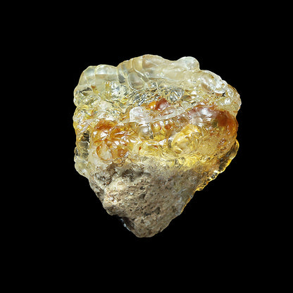 Opal 
(var: Opal-AN) / (var: Hyalite Opal) 
(“Blood Vessel Opal”)