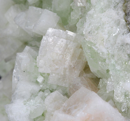 Chabazite on Prehnite