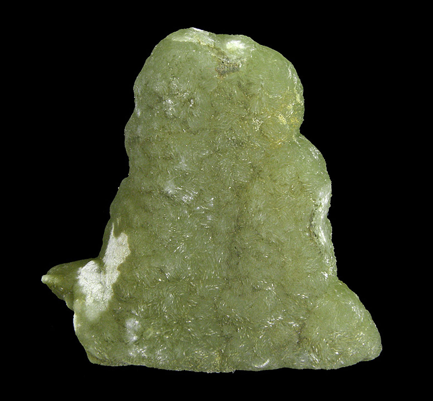 Prehnite finger cast after Anhydrite