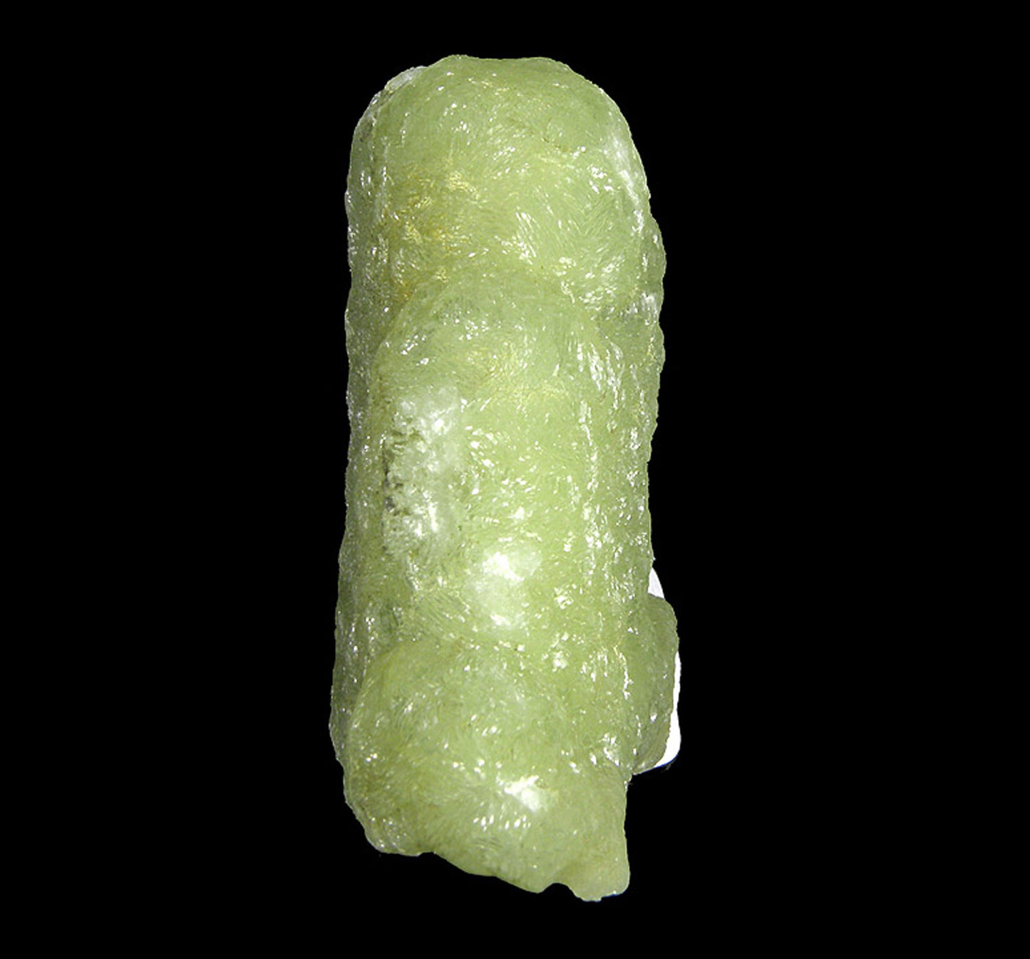 Prehnite finger cast after Anhydrite