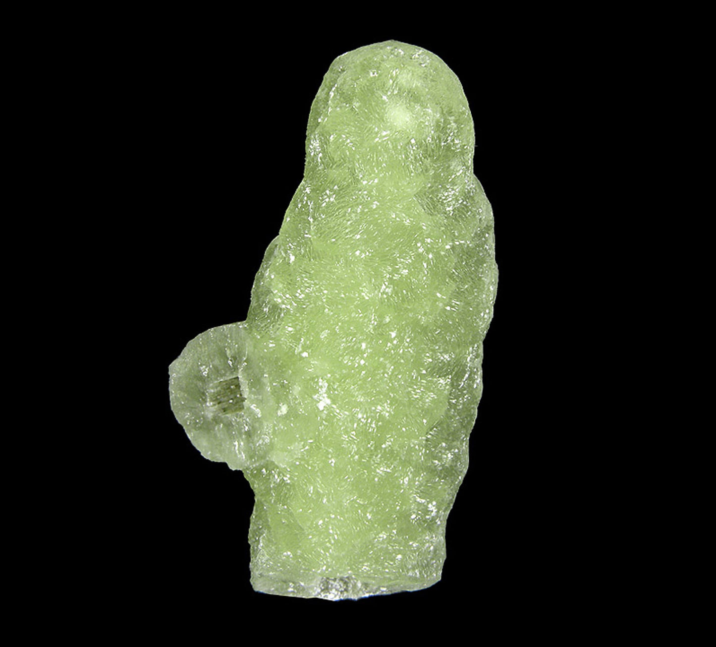Prehnite finger cast after Anhydrite