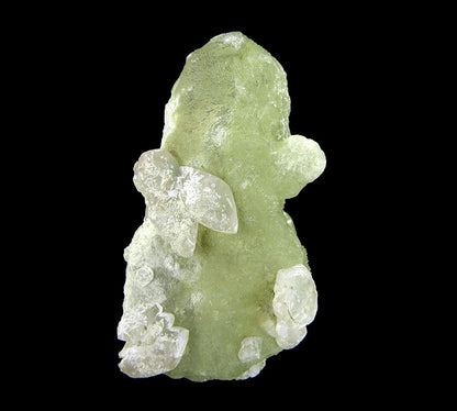Prehnite “BOOT”-shaped cast after Anhydrite with Calcite