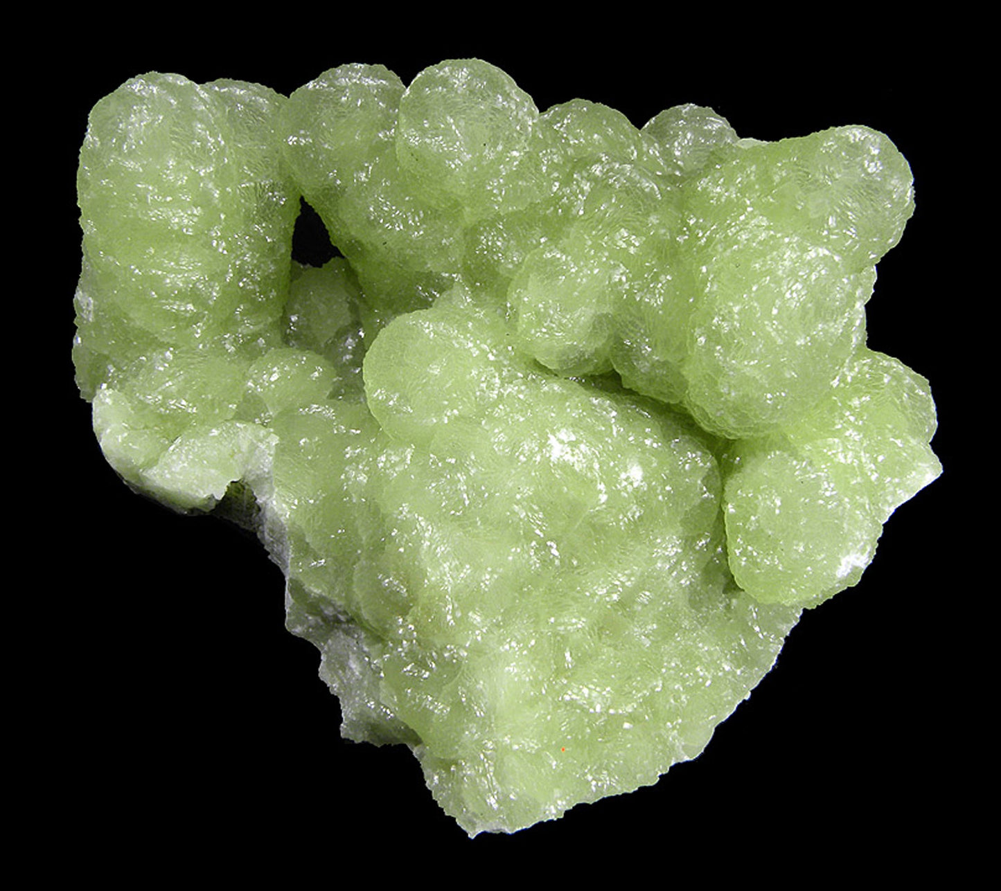 Prehnite finger casts after Anhydrite