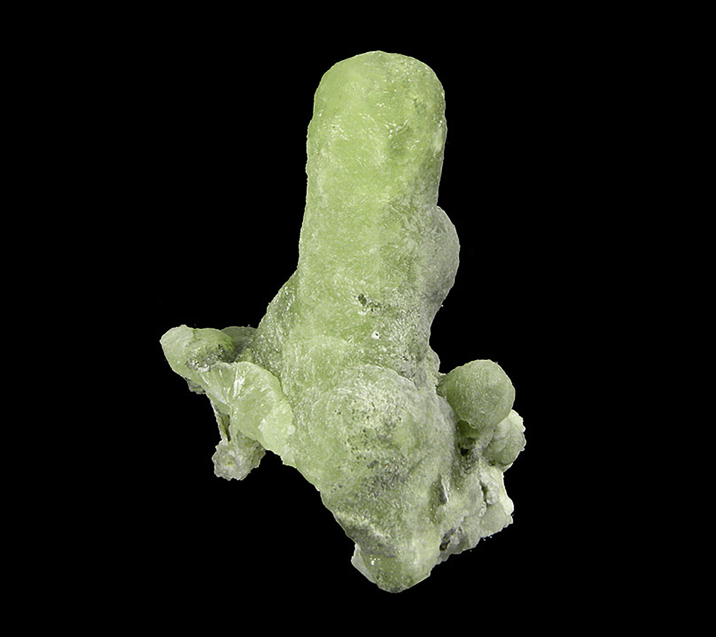 Prehnite finger cast after Anhydrite
