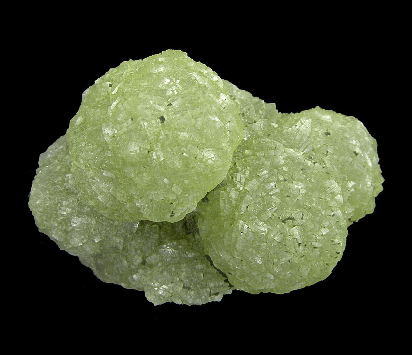 Prehnite finger cast after Anhydrite