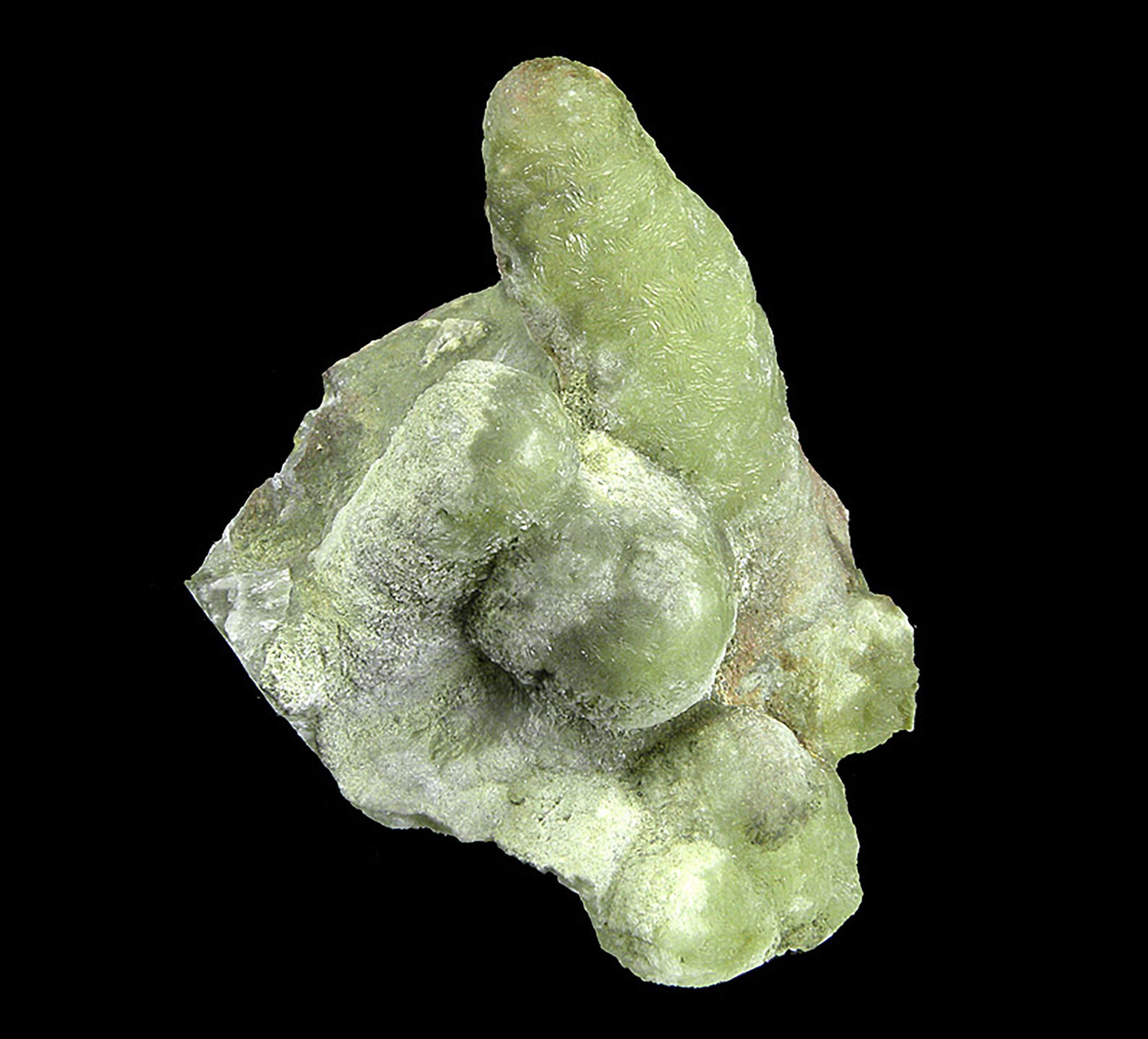 Prehnite finger cast after Anhydrite