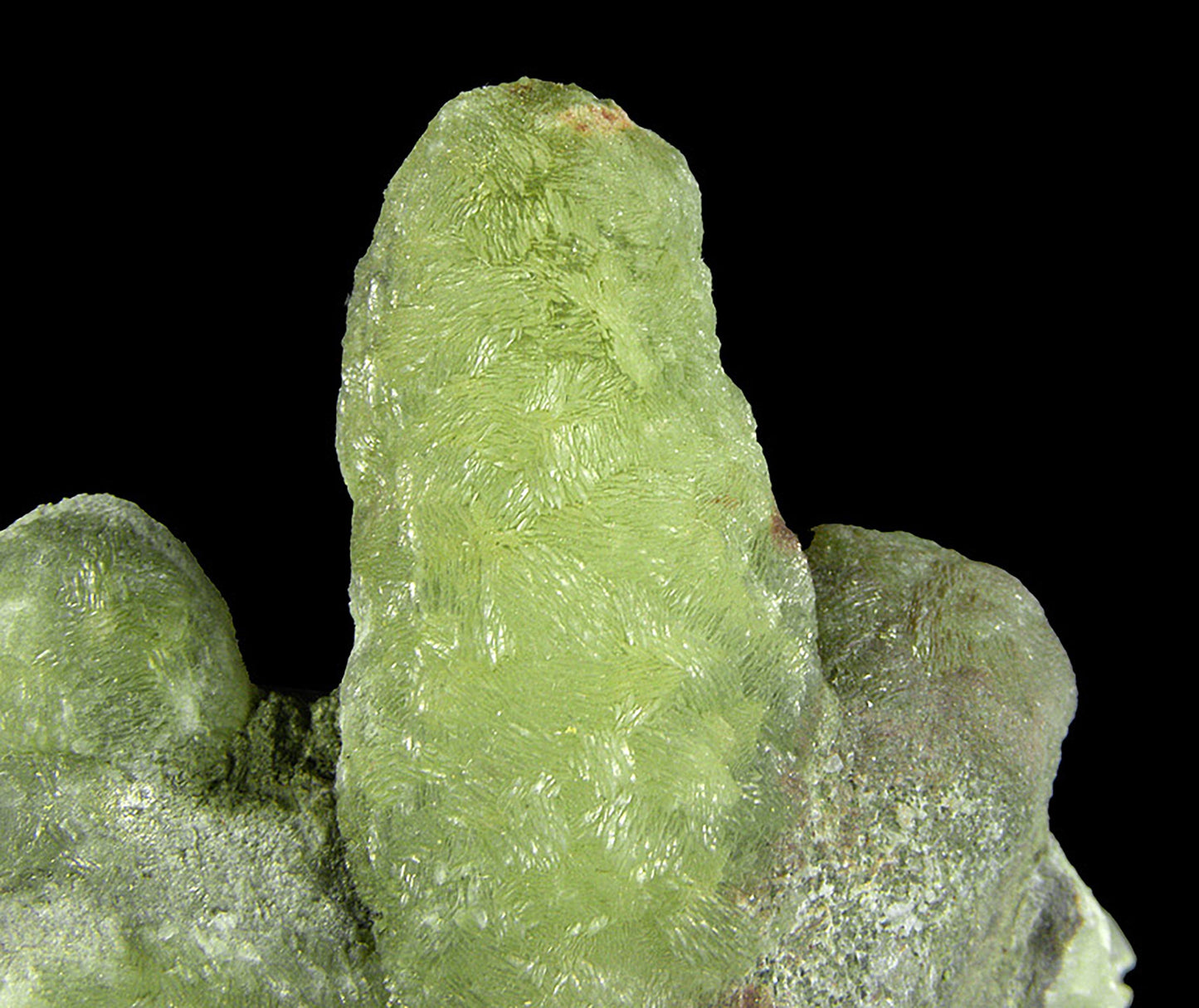 Prehnite finger cast after Anhydrite