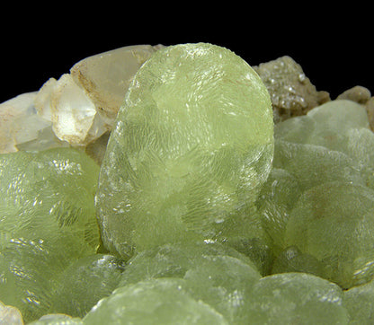 Prehnite finger cast after Anhydrite