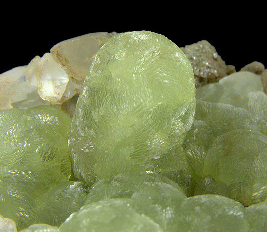 Prehnite finger cast after Anhydrite
