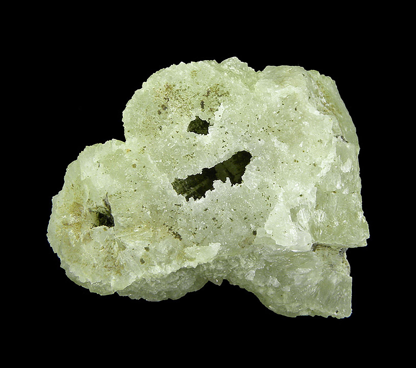 Prehnite finger cast after Anhydrite