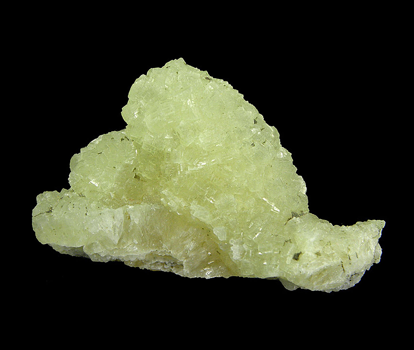 Prehnite finger cast after Anhydrite