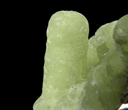 Prehnite finger cast after Anhydrite with Calcite