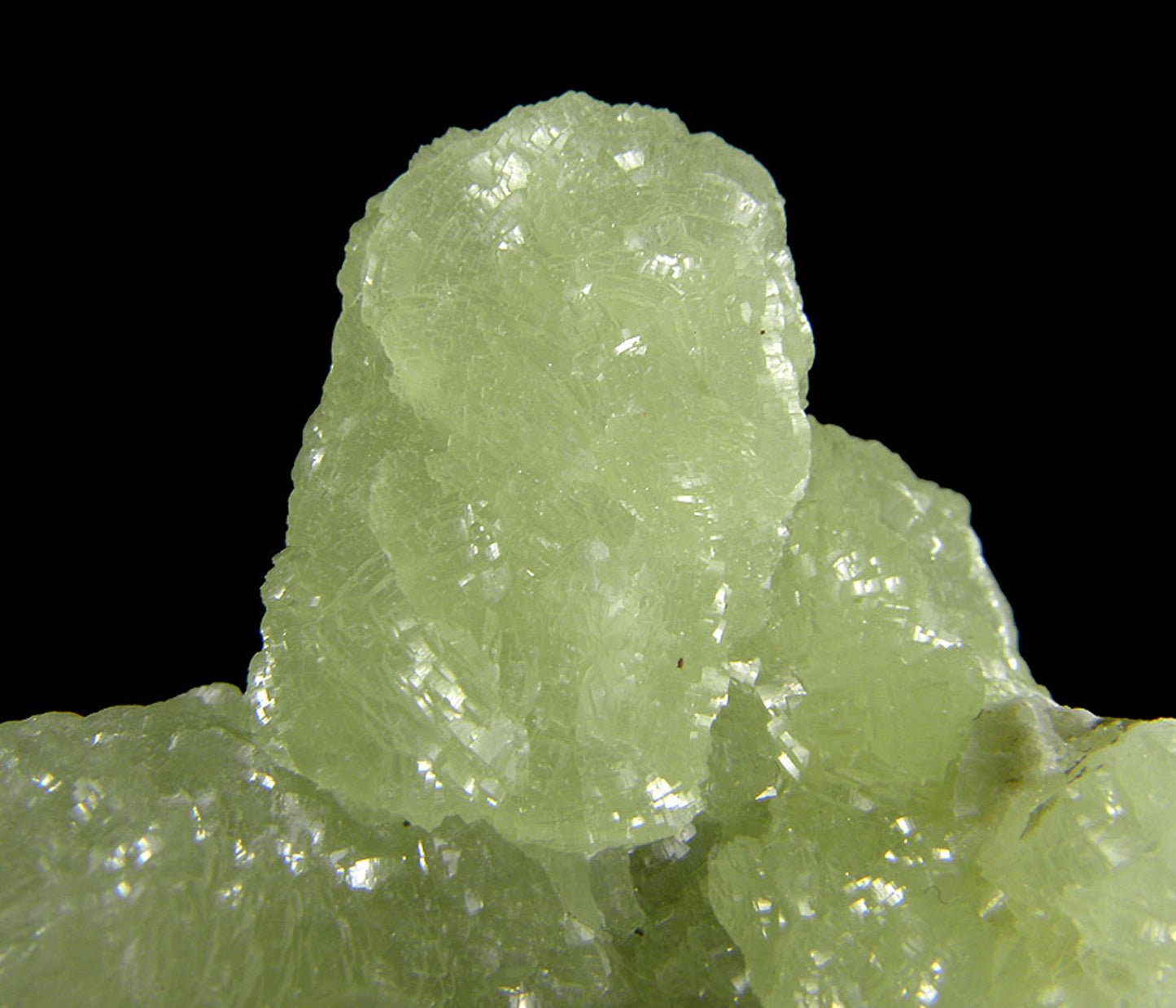Prehnite finger cast after Anhydrite