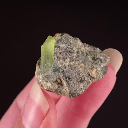 Peridot 
(RARE matrix specimen!)