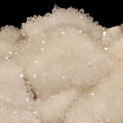 Quartz "casts" after Calcite on matrix