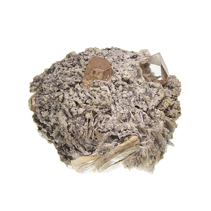 Topaz on Albite with Muscovite