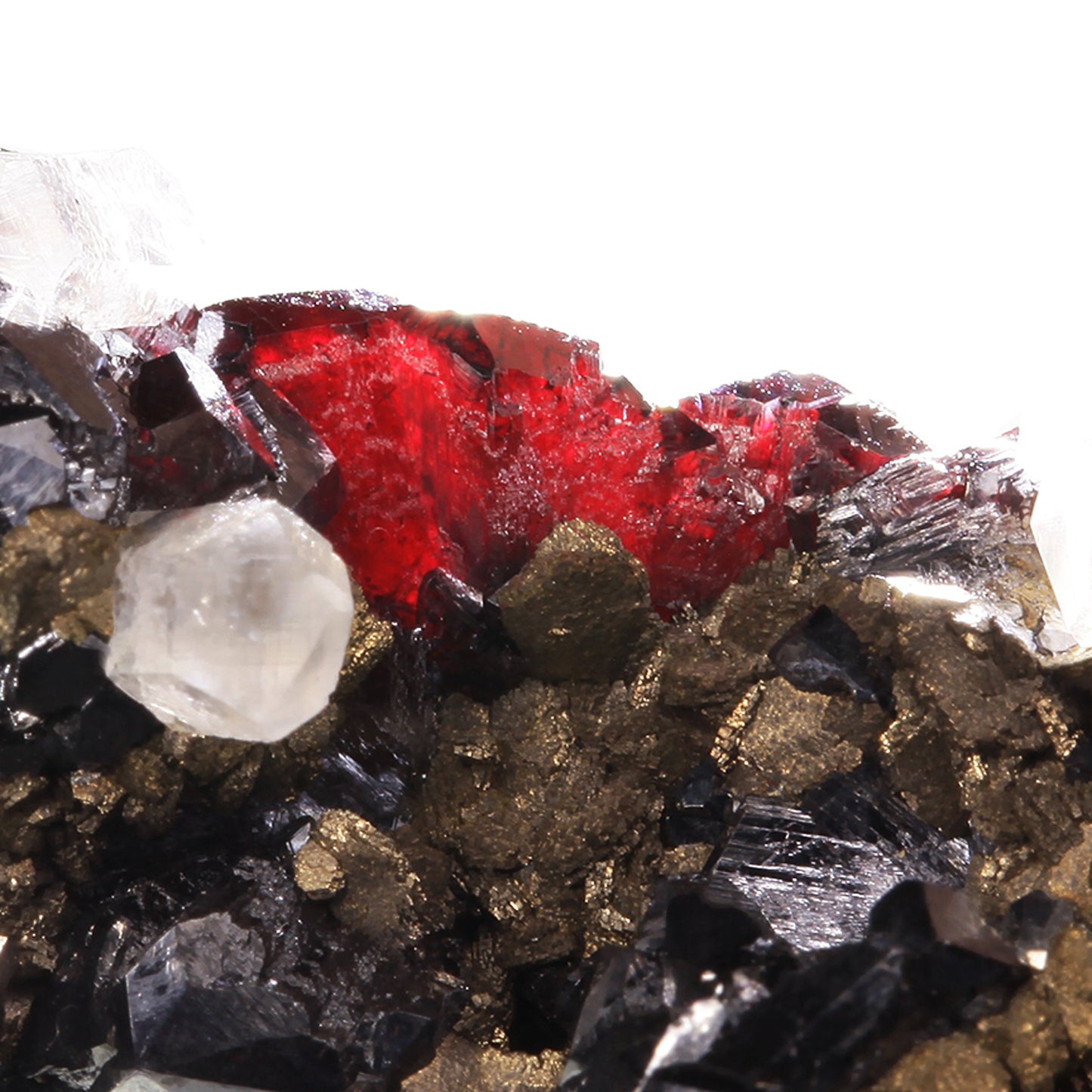Pyrargyrite with Miagyrite