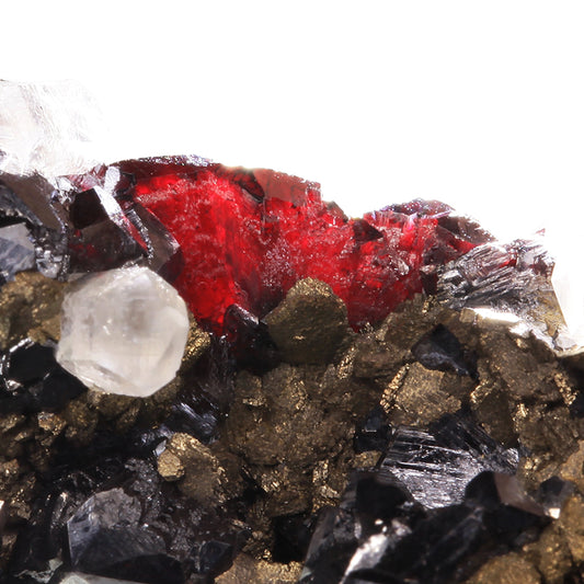 Pyrargyrite with Miagyrite