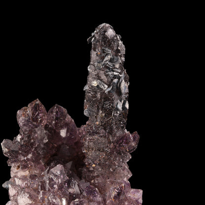 Amethyst with Goethite / Hematite
